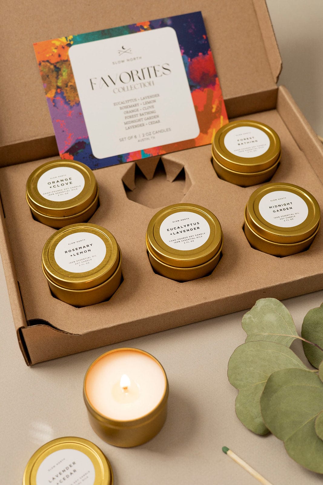 Favorites Collection - 6 Pack Soy Wax Candles