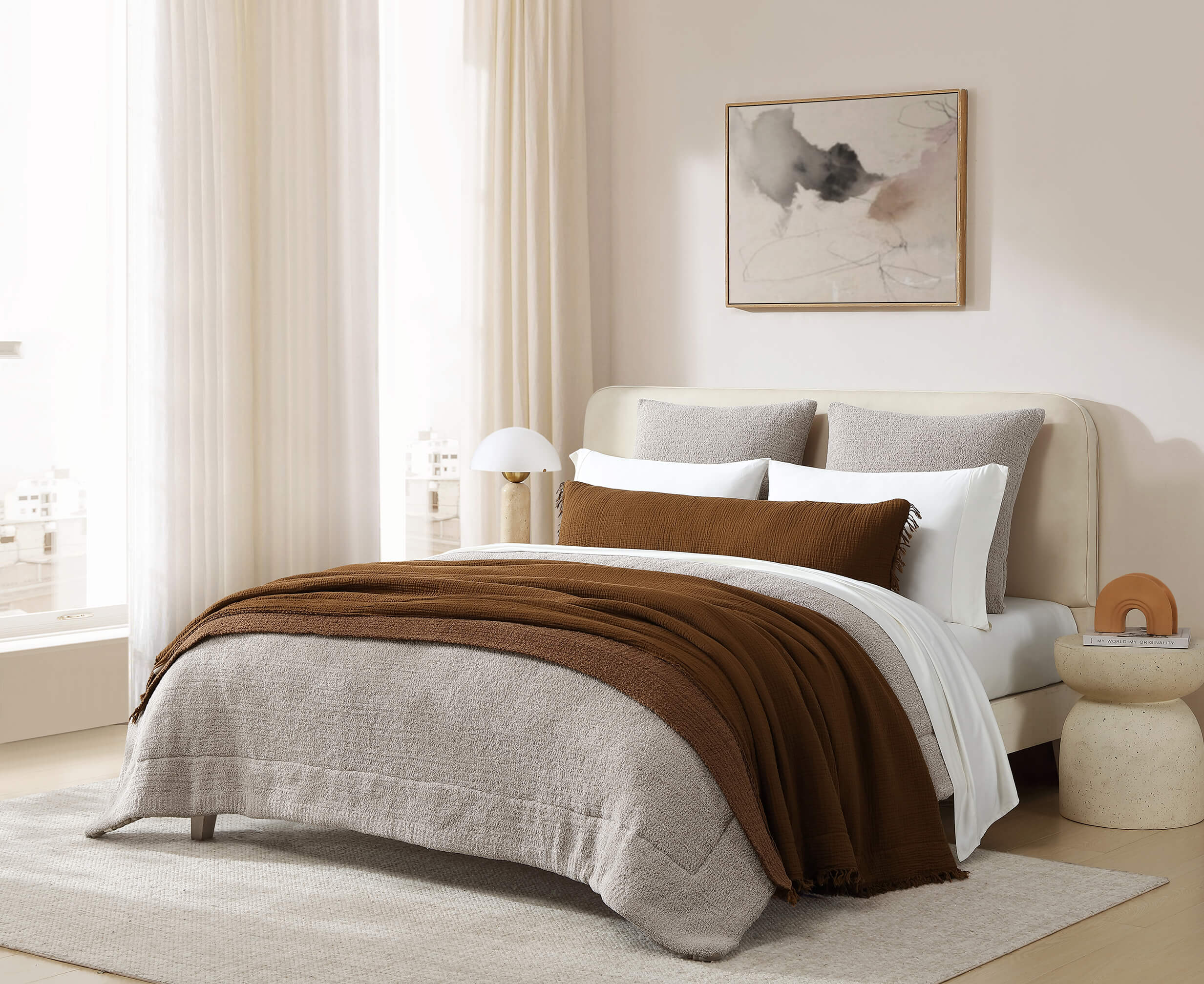 Snug Muslin Body Pillow