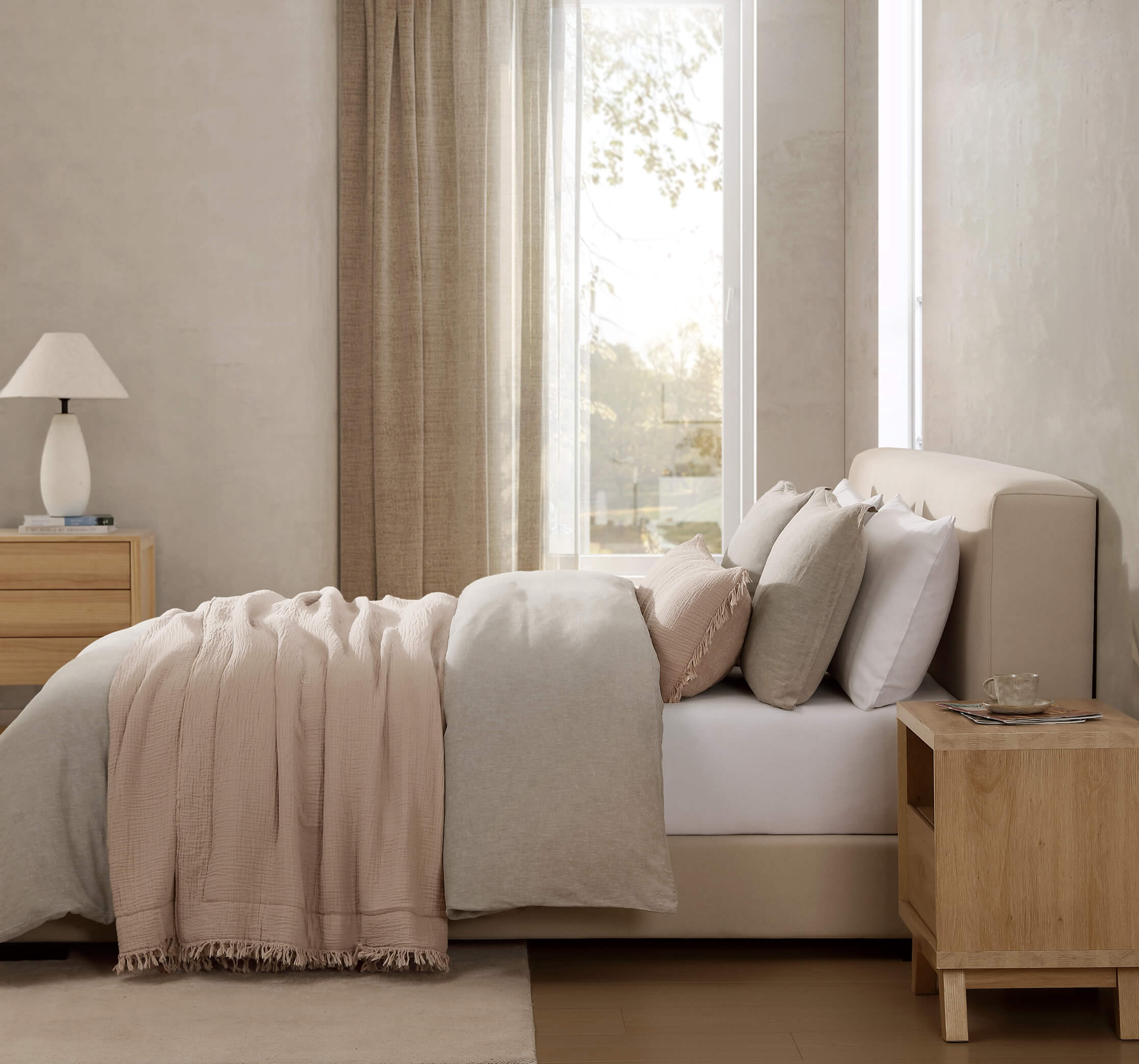 Snug Muslin Body Pillow