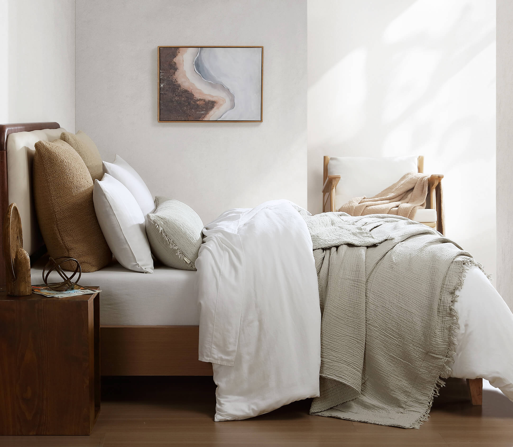 Snug Muslin Body Pillow