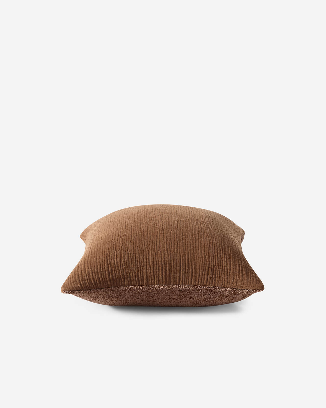 Snug Muslin Throw Pillow