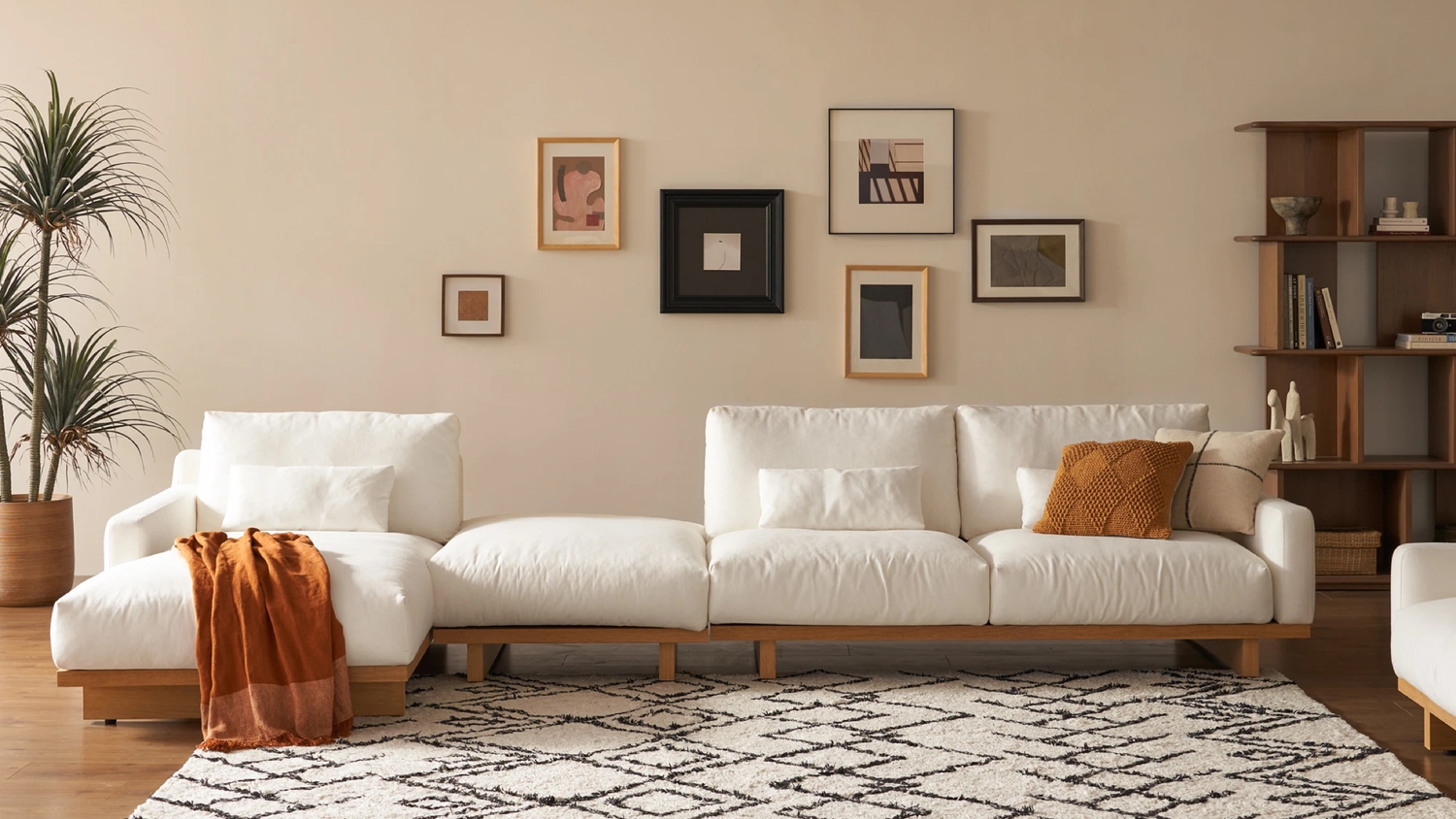 Japandi Sofas Collection, shown Castlery Sofa