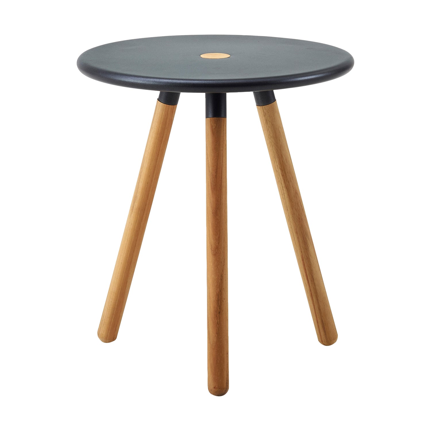 Area Stool Teak w/lava grey aluminium