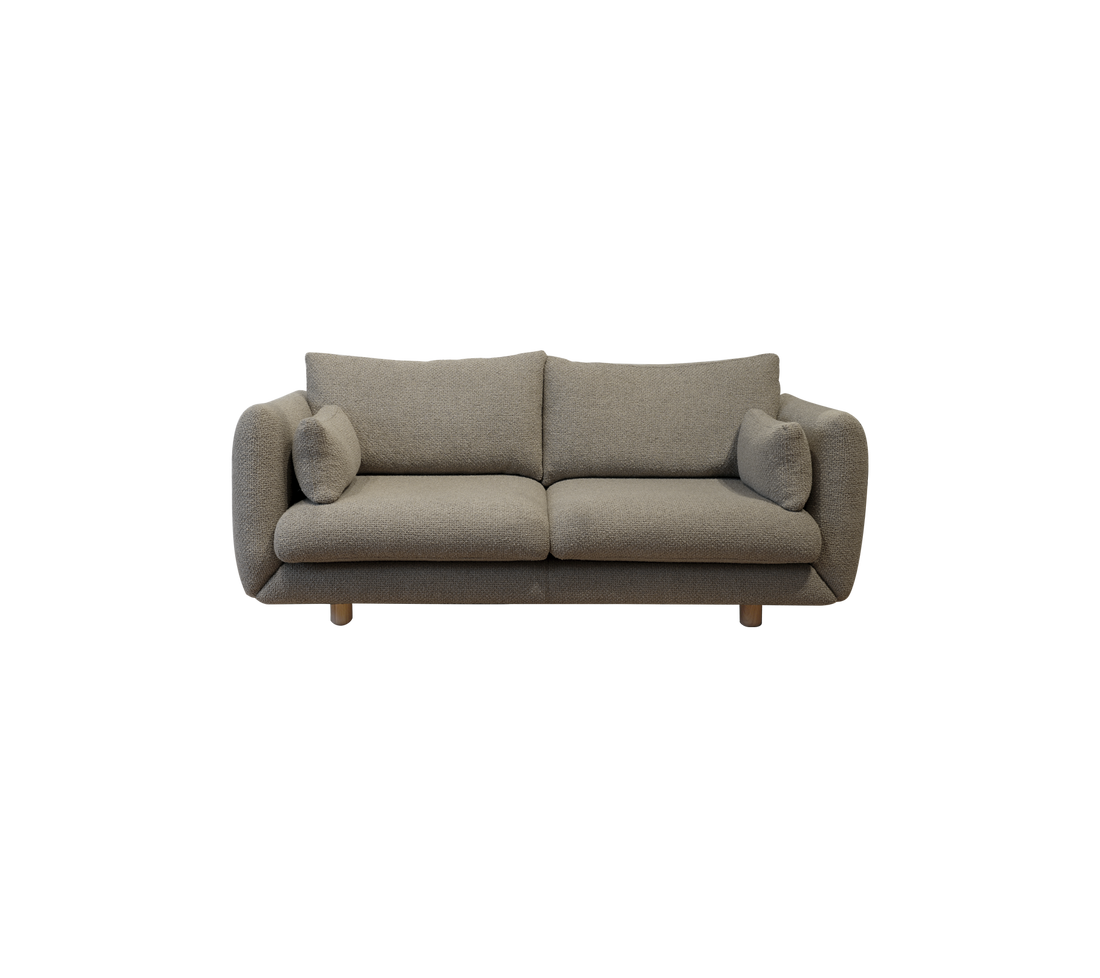 Bloom 2-Seater Sofa w/Teak Legs