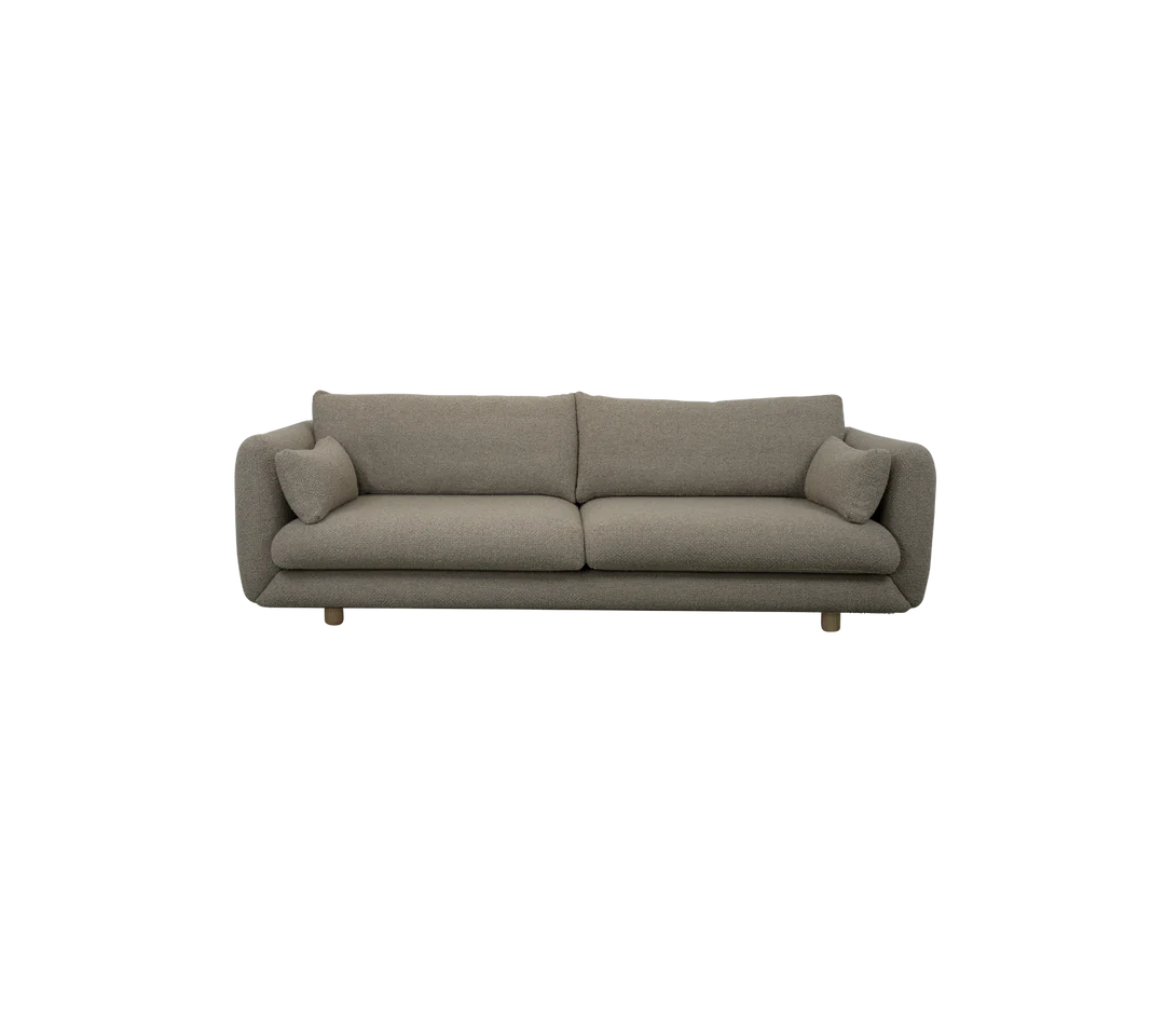 Bloom 3-Seater Sofa w/Teak Legs