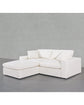 7th Avenue 3-Seat Modular Chaise Sectional