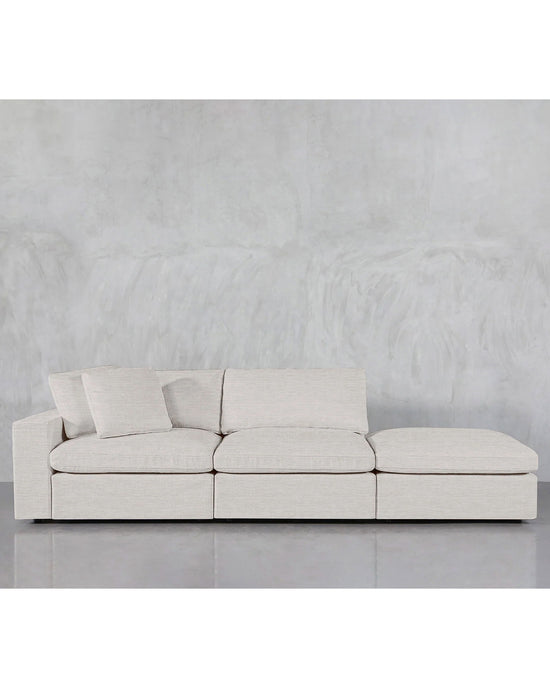 7th Avenue 3-Seat Modular Lounger Sofa