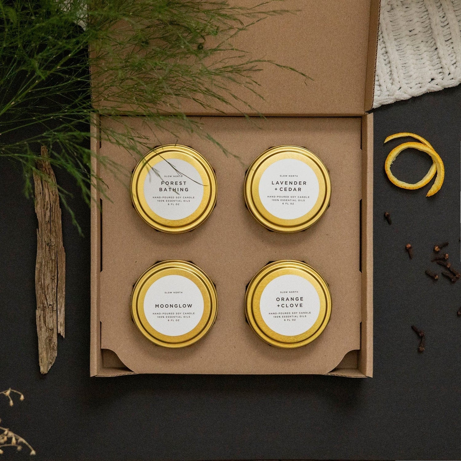 Cozy Collection - 4 Pack Soy Candles