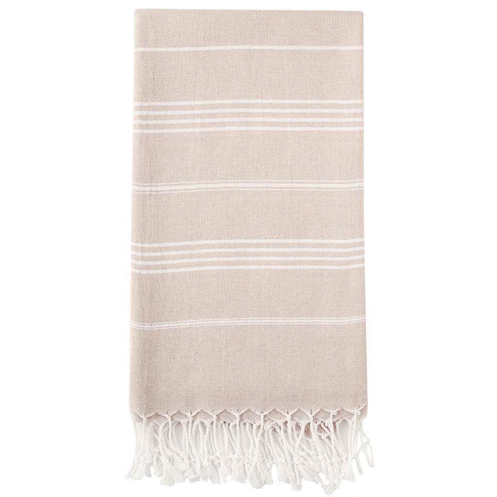 Pure Series Sustainable Turkish Towel Beige