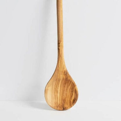 Round Olive Wood Cooking Spoon