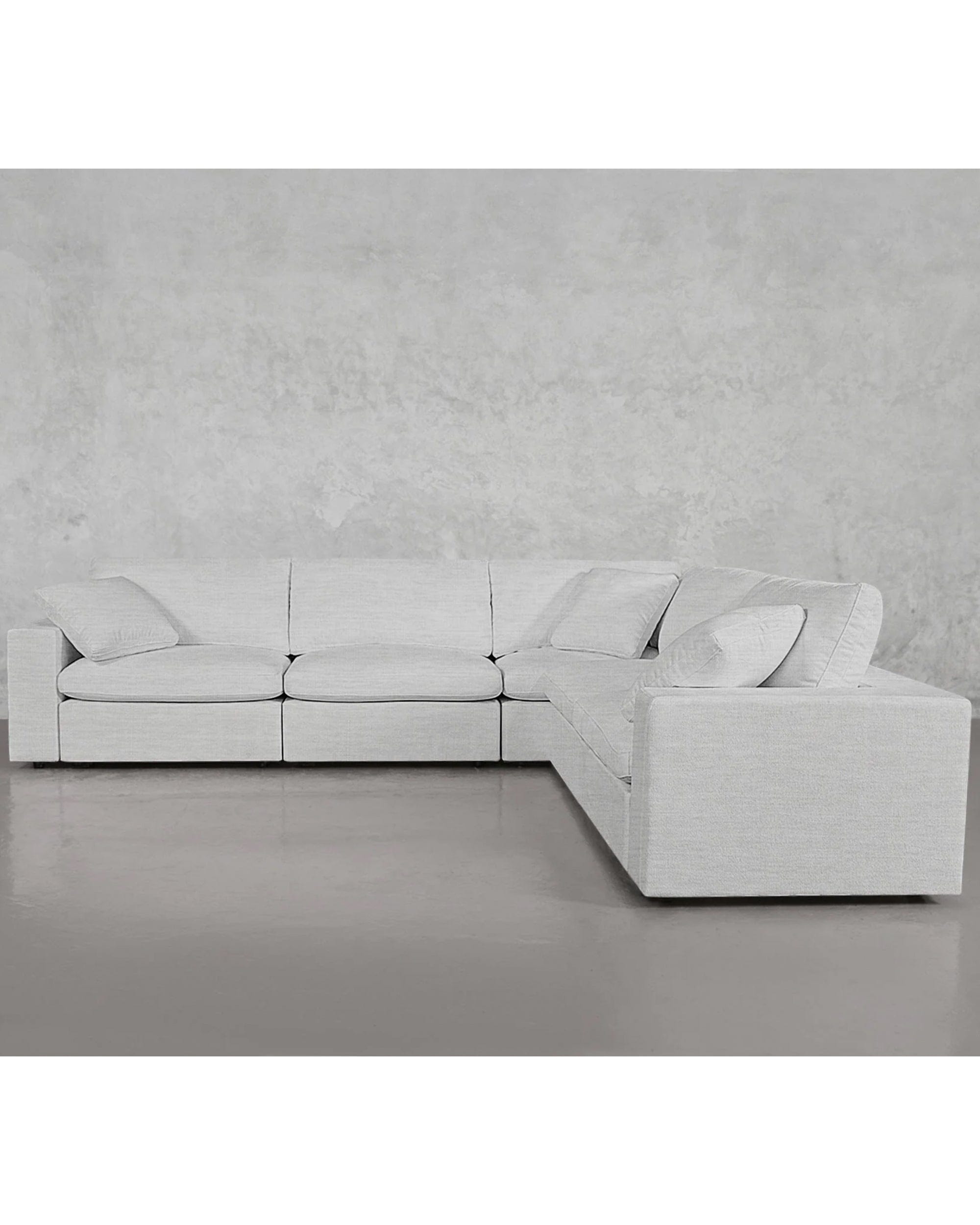 Showcasing 7th Ave 5 Seat Modular Corner Sectional Japandi