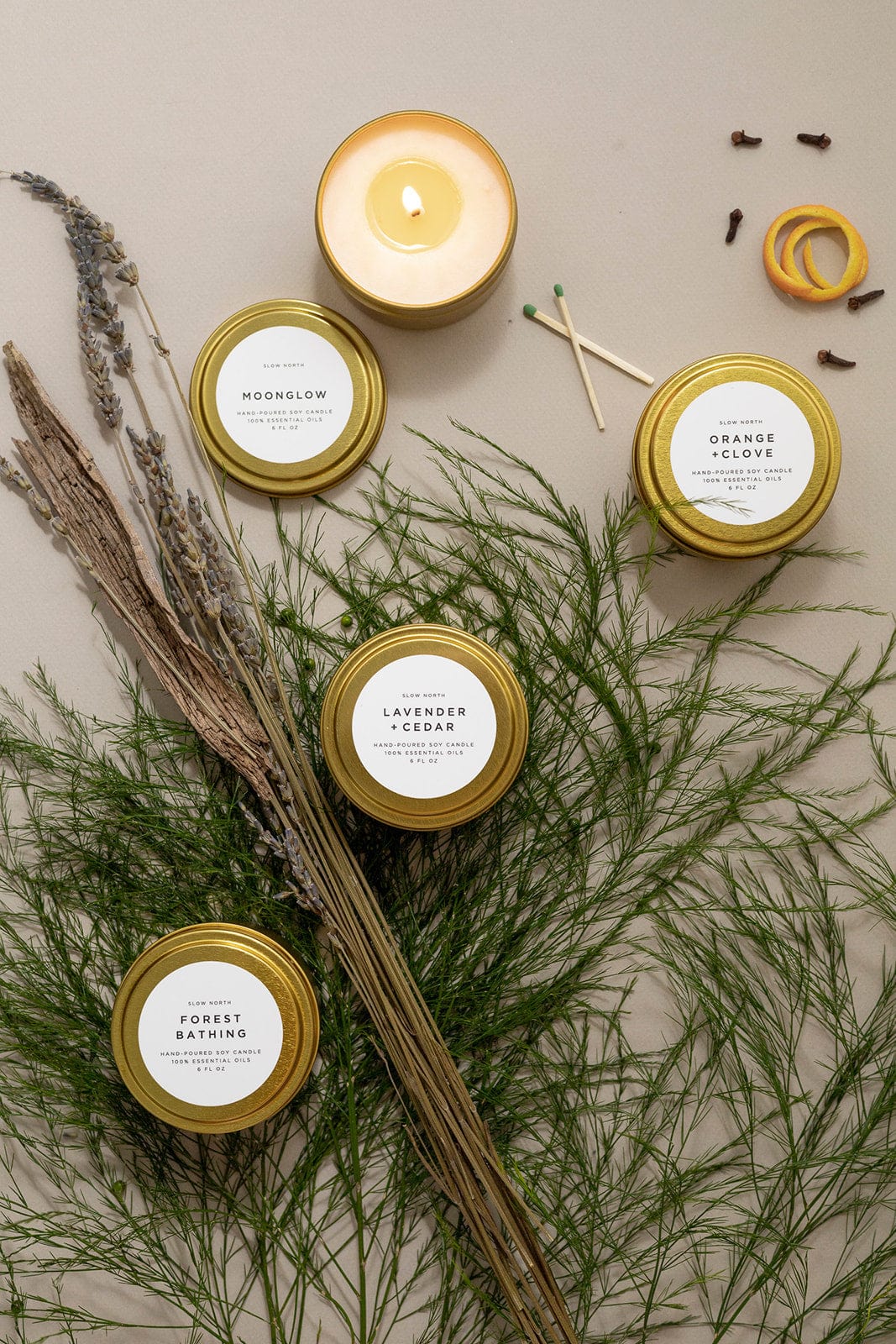 Cozy Collection - 4 Pack Soy Candles