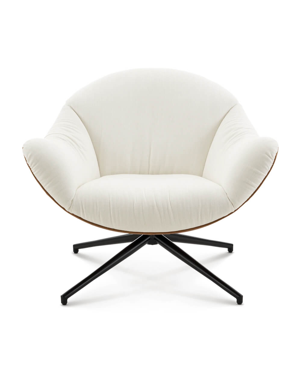The Citizenry Arden Performance Fabric Swivel Armchair