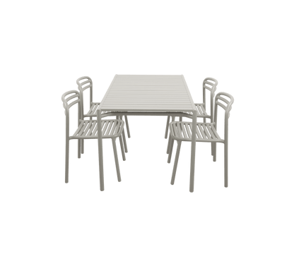 Bliss Dining Table Rect. incl. 4 Bliss Chairs