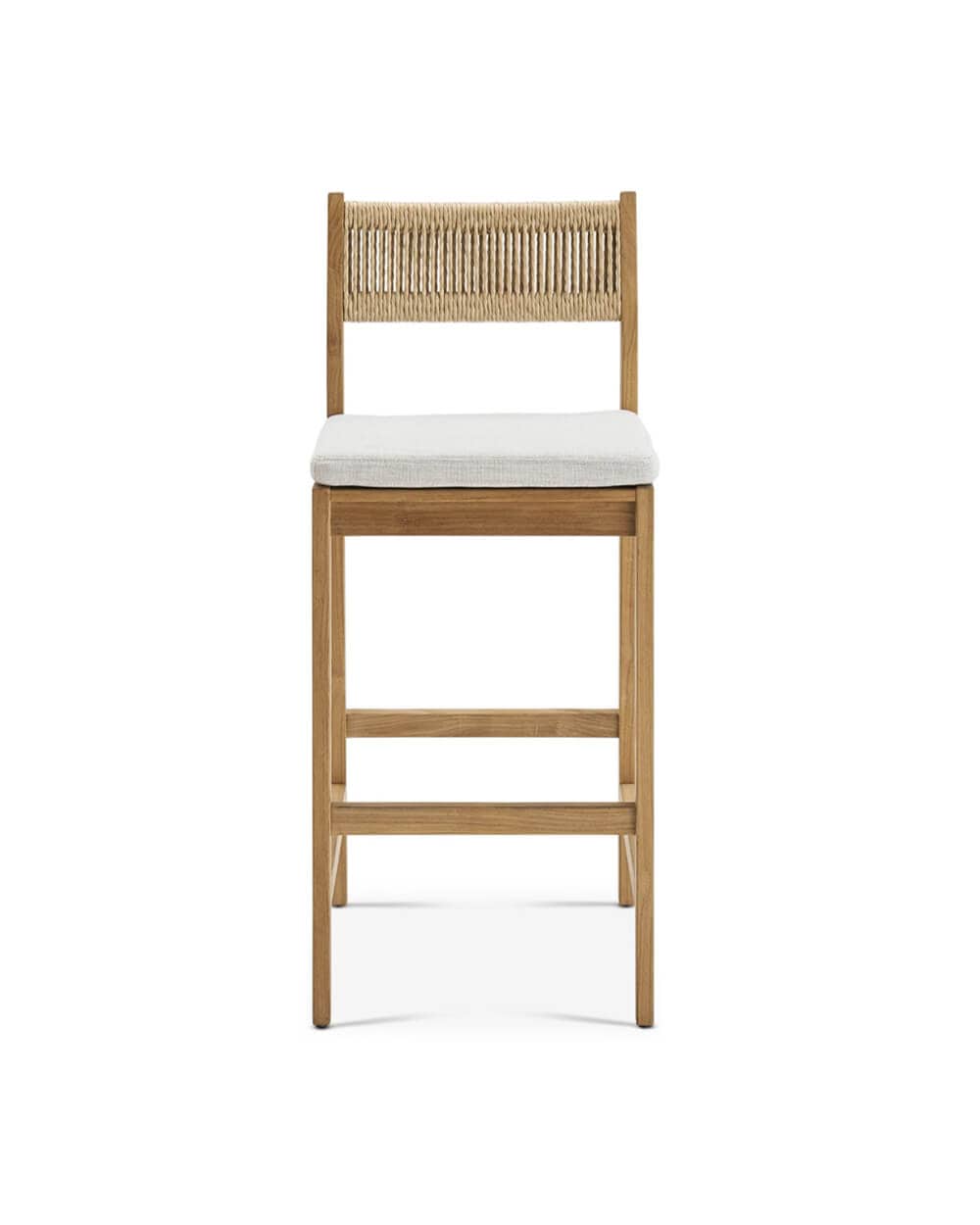 Castlery Rio Outdoor Teak Bar Stool