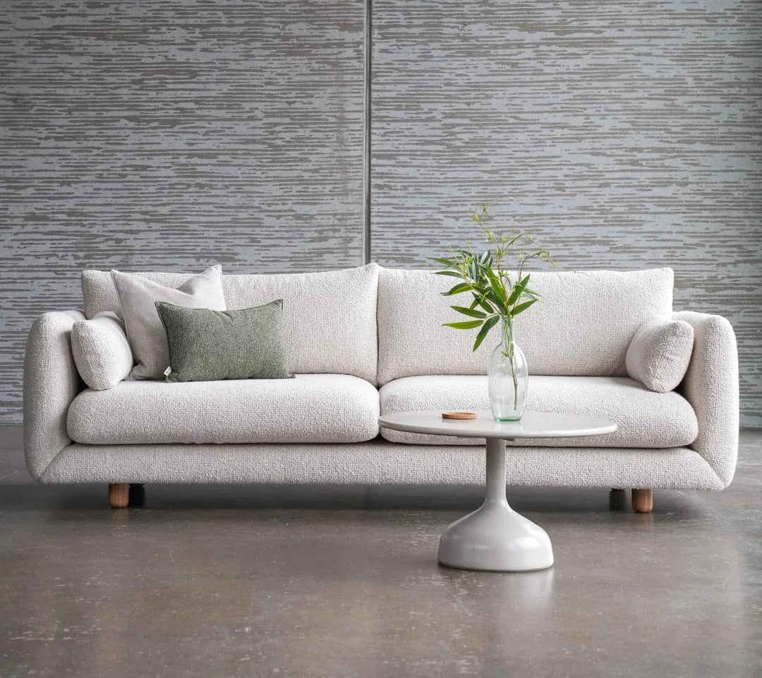 Bloom 3-Seater Sofa w/Teak Legs