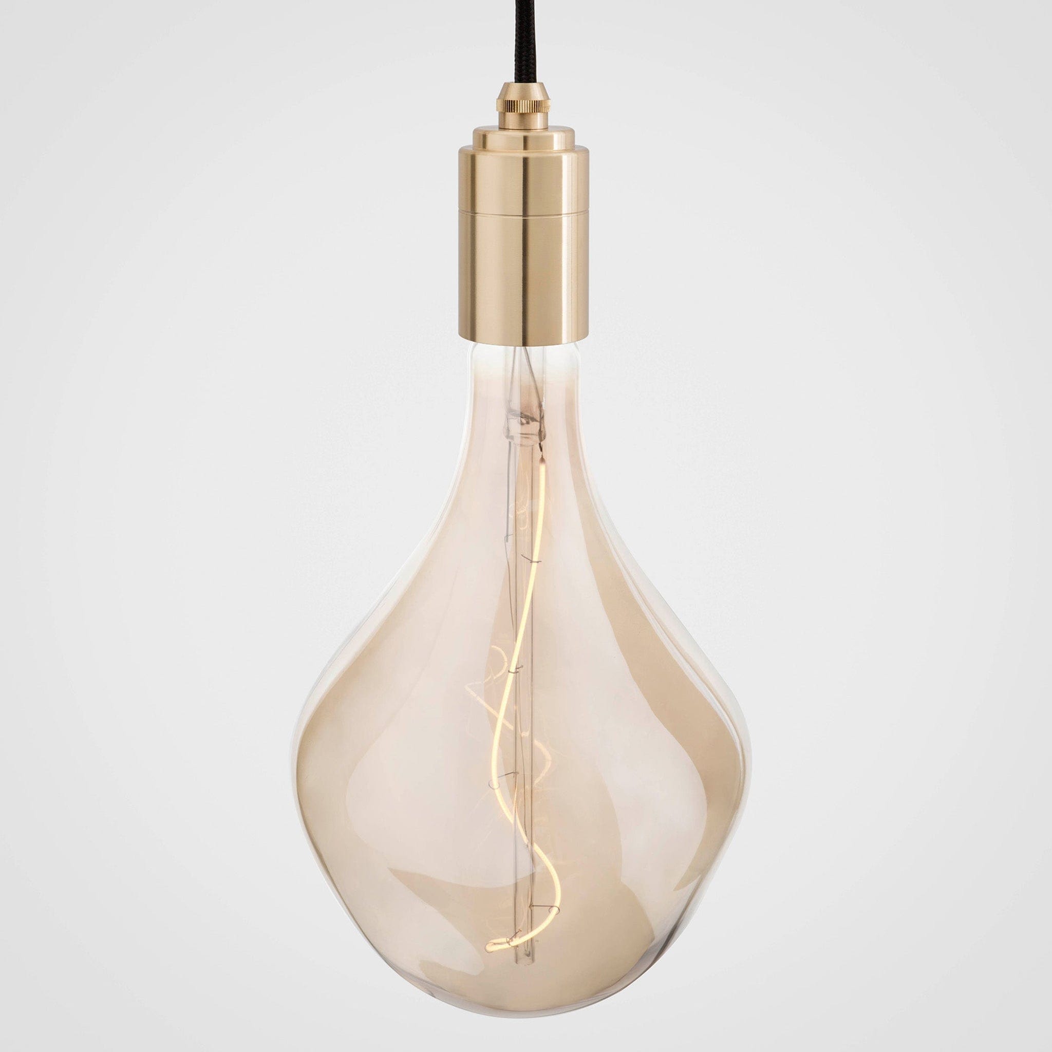 Voronoi II Pendant Light in Brass