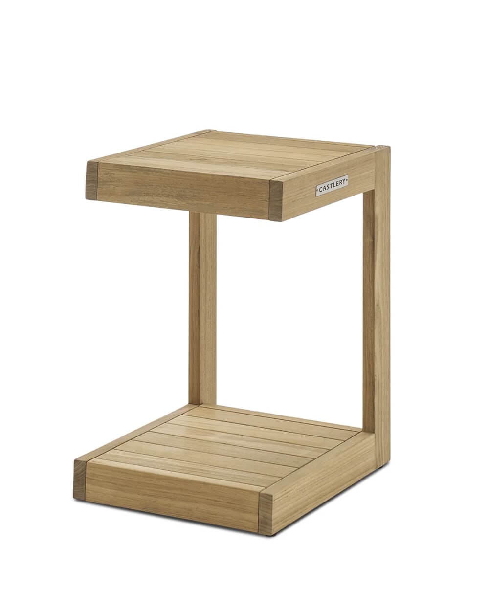 Castlery Rio Outdoor Teak C-Side Table