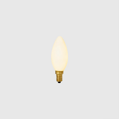 Candle E12 Matte White LED Bulb