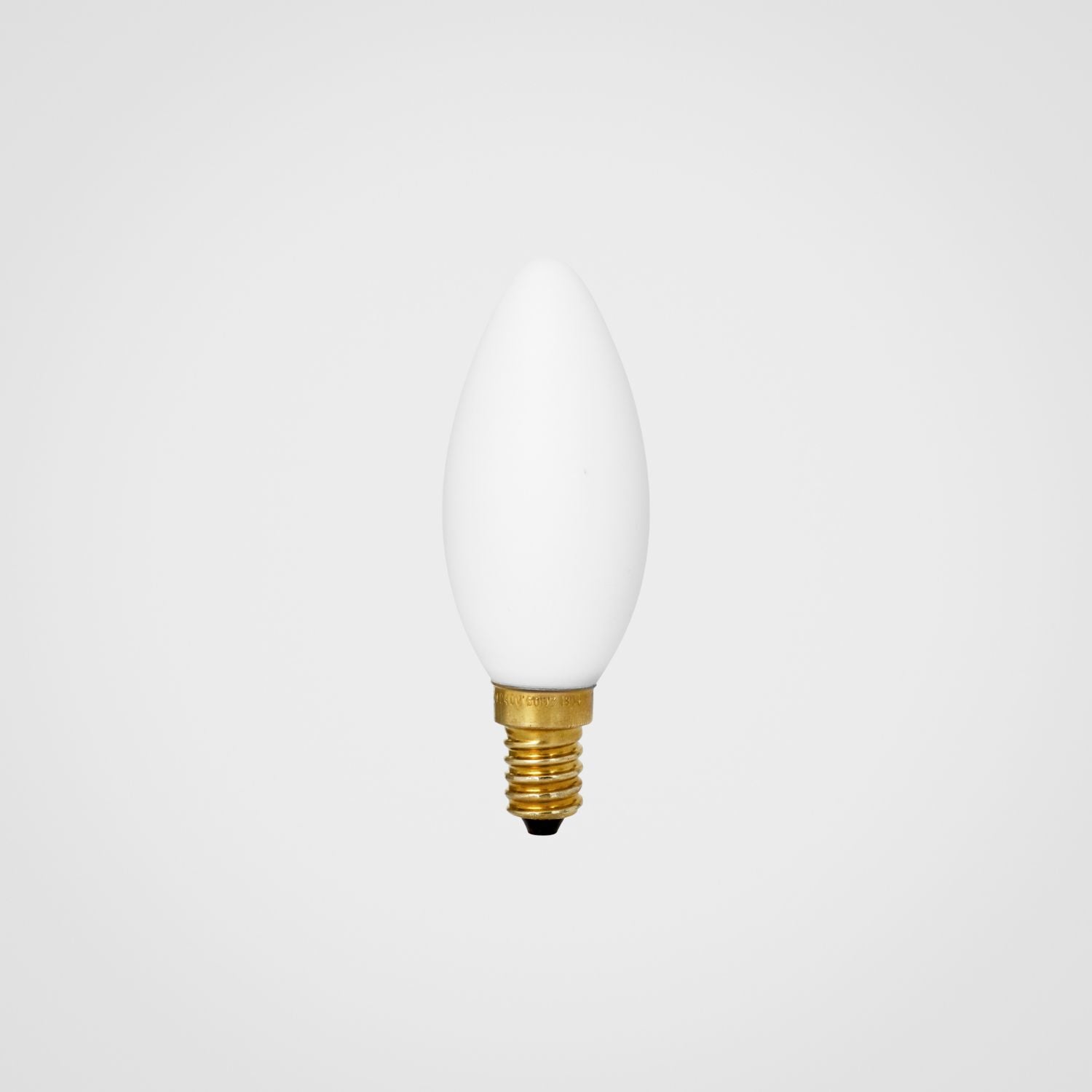 Candle E12 Matte White LED Bulb