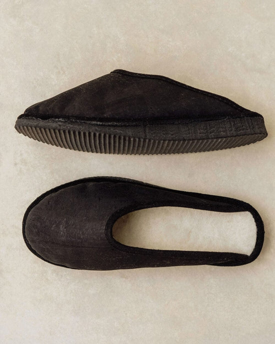 Softsoul Footwear Casey Adult Portuguese House Slippers - Black