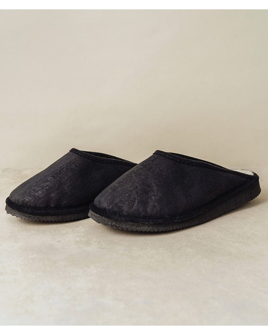Softsoul Footwear Casey Adult Portuguese House Slippers - Black