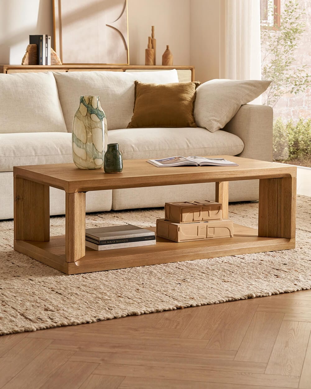 Citizenry Casa Rectangular Box Coffee Table