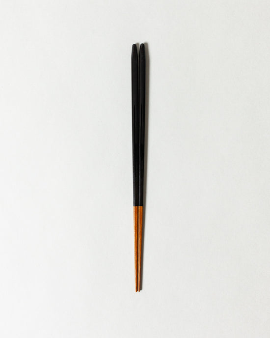 Slim Bamboo Chopsticks, Black