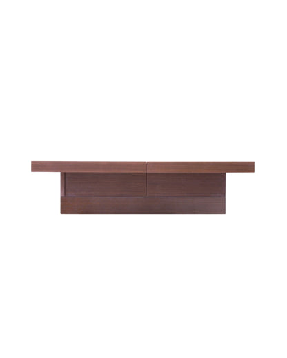 BARRINGER Slide Coffee Table Walnut Natural