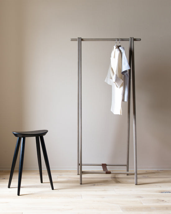 CondeHouse Dress Rack, Japanese Ash in room