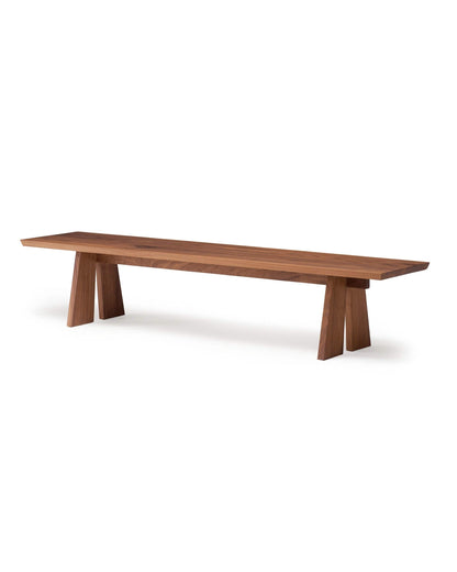 HAKAMA Bench, Walnut Natural