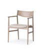 KAMUY Armchair (Upholstered Seat), Japanese Oak Gray Wash