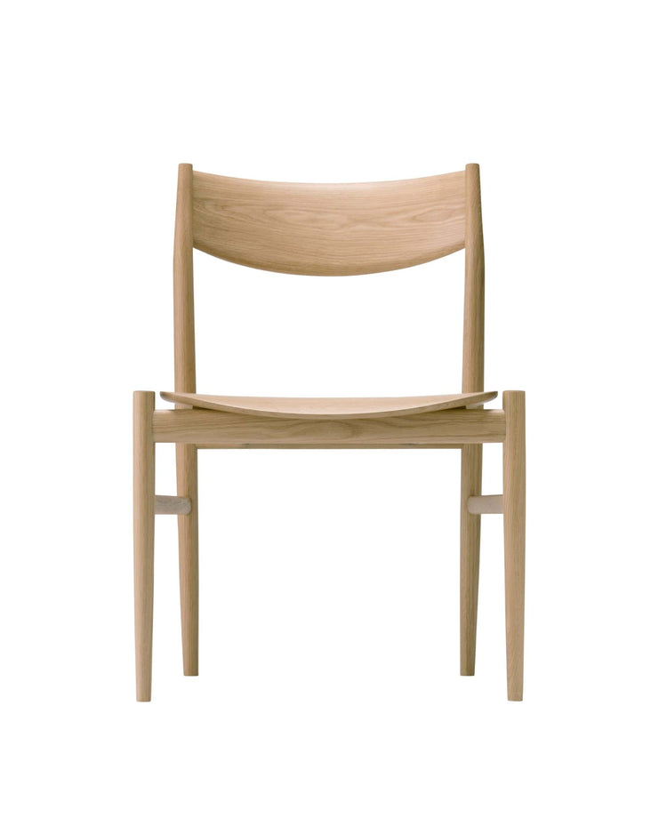 KAMUY Side Chair (Wooden Seat), Japanese Oak Natural