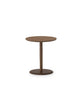 KAMUY 18" Round Side Table Walnut Natural