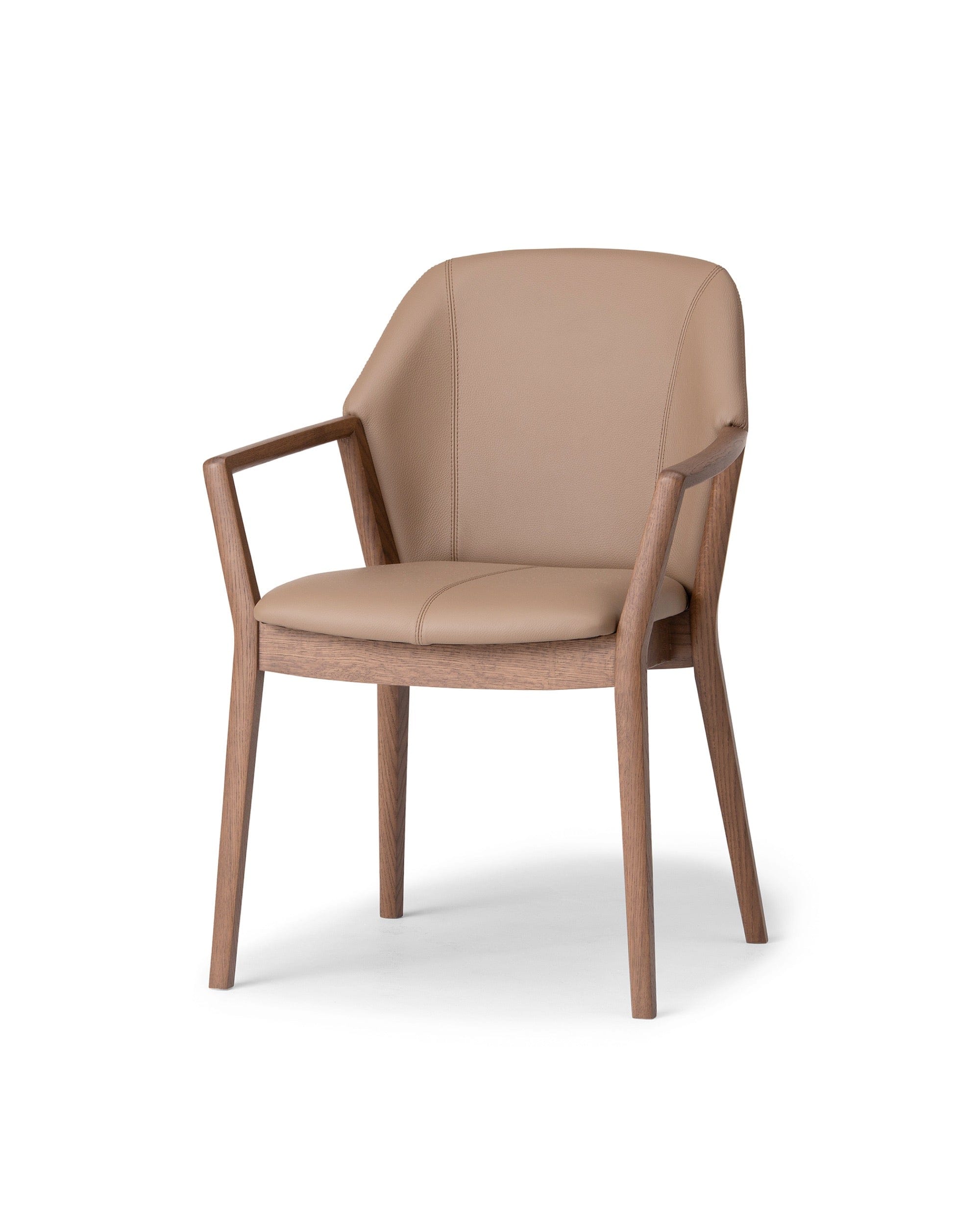 KARI Armchair Japanese Oak Medium Brown