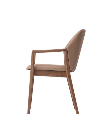 KARI Armchair Japanese Oak Medium Brown