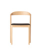 KIILA Stacking Chair (Upholstered Seat), Japanese Ash Natural