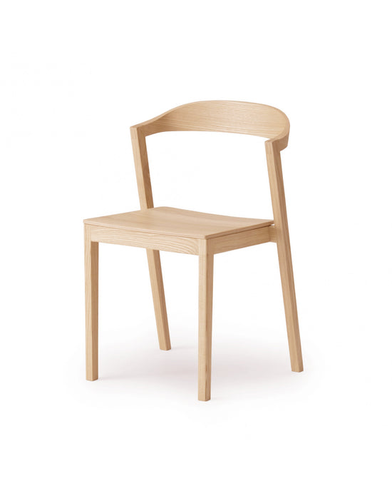KIILA Stacking Chair (wooden seat), Japanese Ash Natural