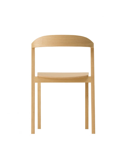 KIILA Stacking Chair (wooden seat), Japanese Ash Natural