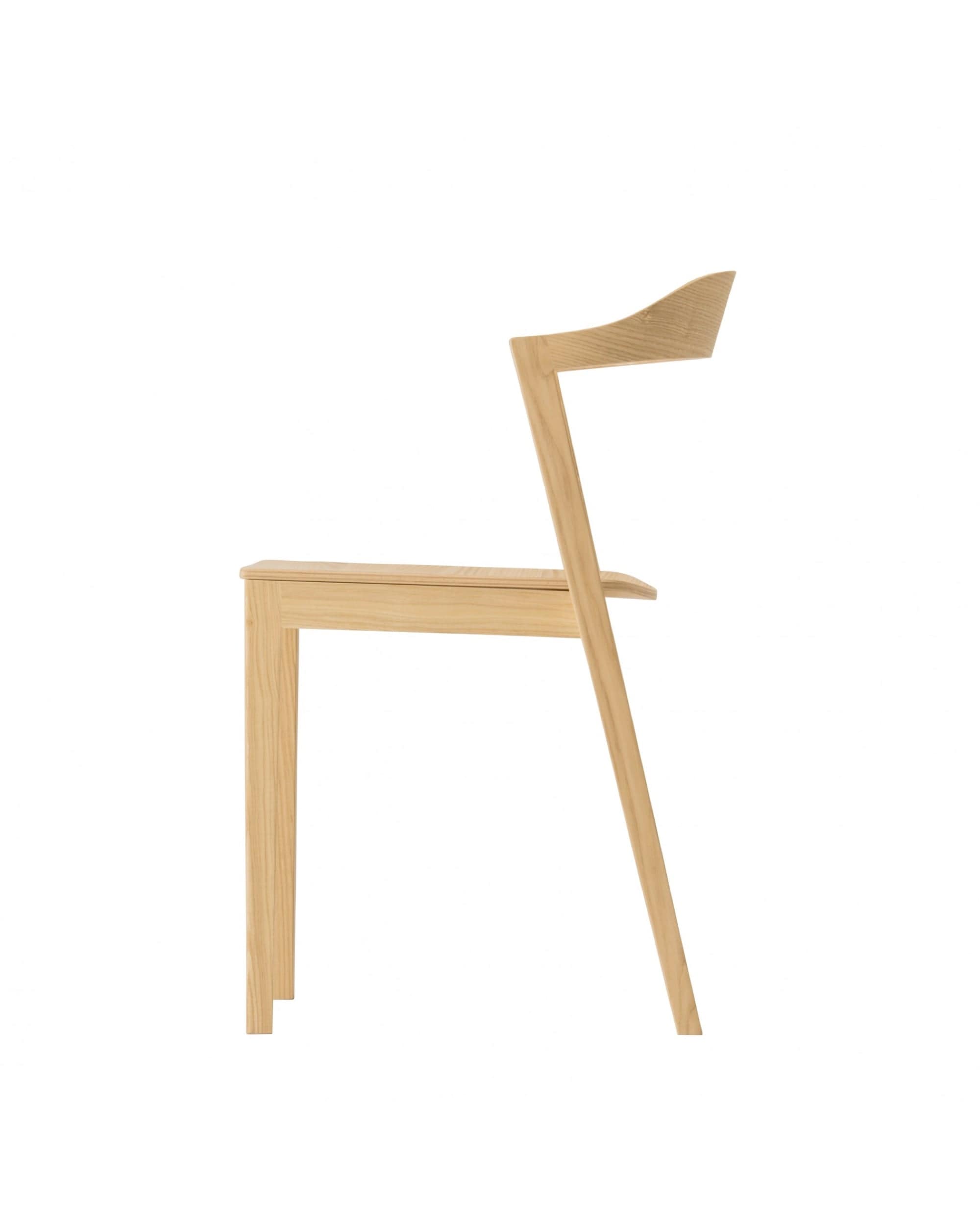 KIILA Stacking Chair (wooden seat), Japanese Ash Natural