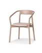 KORENTO Armchair (Upholstered Seat), Japanese Oak Gray Wash