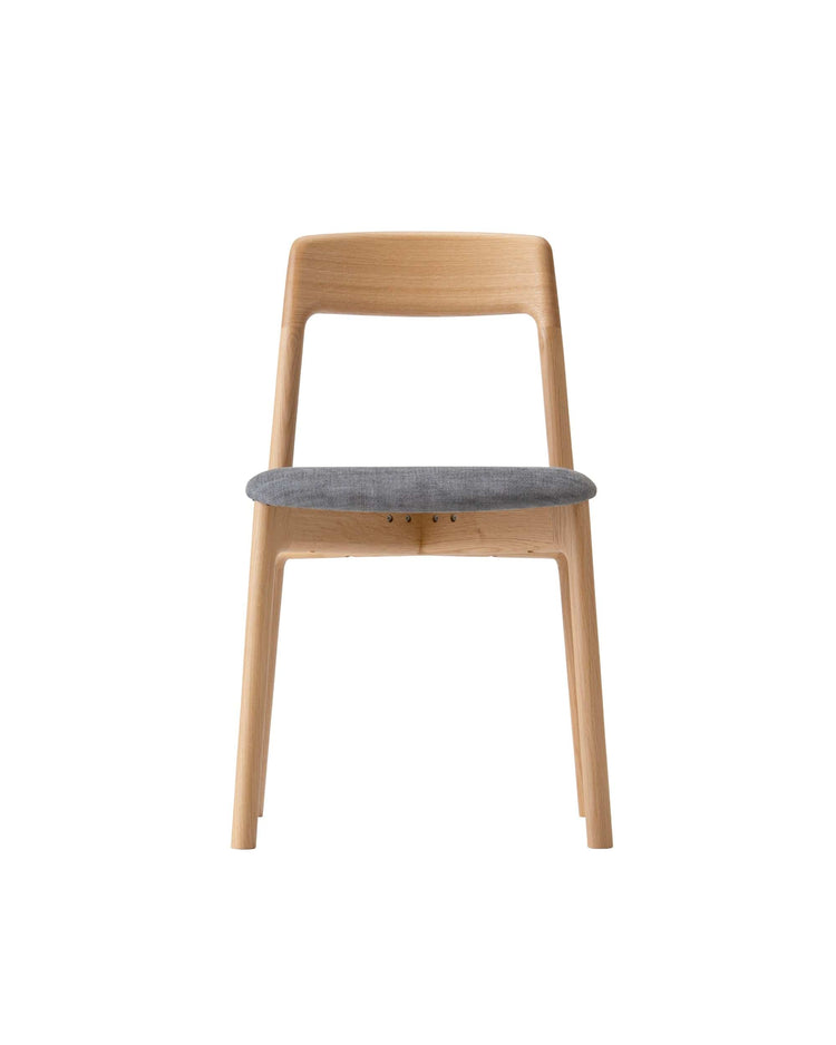 KORENTO Side Chair (Upholstered Seat) Japanese Oak Natural