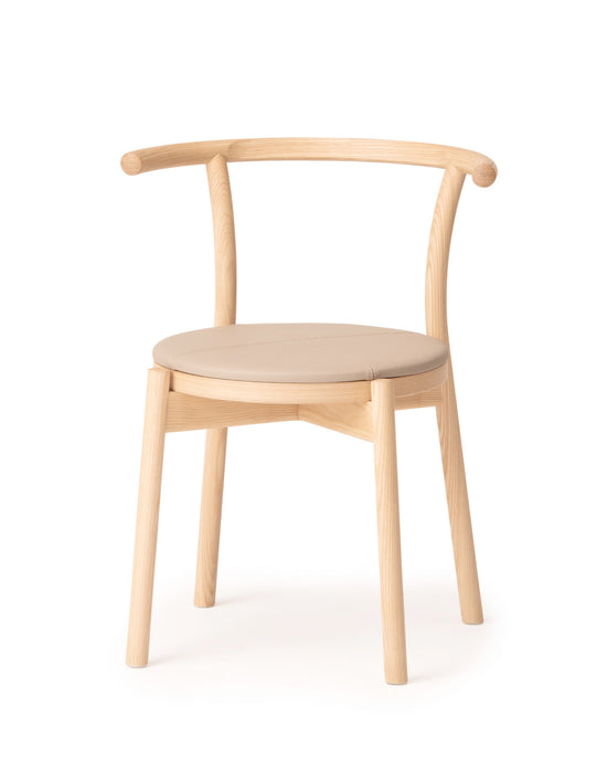 KOTAN Chair (Upholstered Seat), Japanese Ash Natural