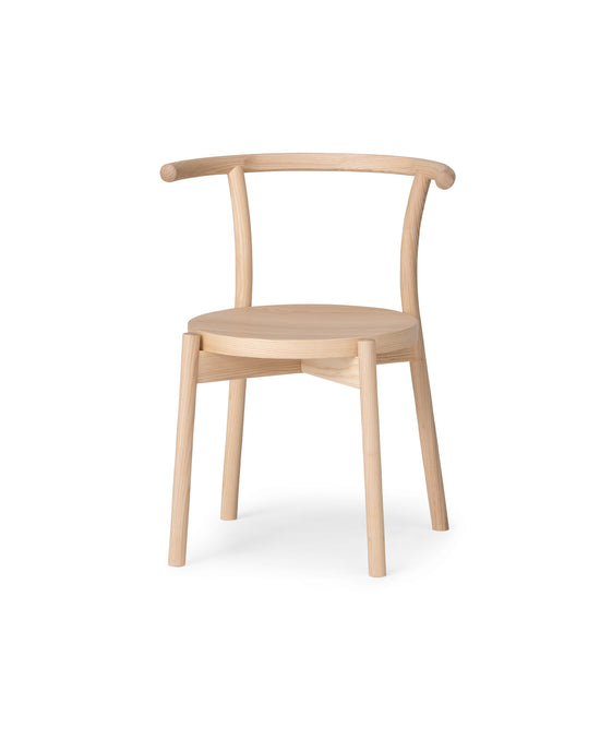 KOTAN Chair (Wooden Seat), Japanese Ash White Wash