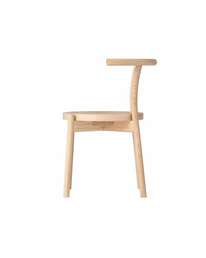 KOTAN Chair (Wooden Seat), Japanese Ash White Wash