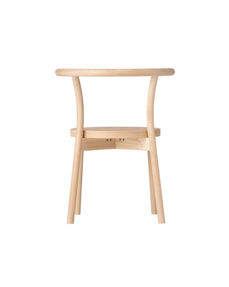 KOTAN Chair (Wooden Seat), Japanese Ash White Wash