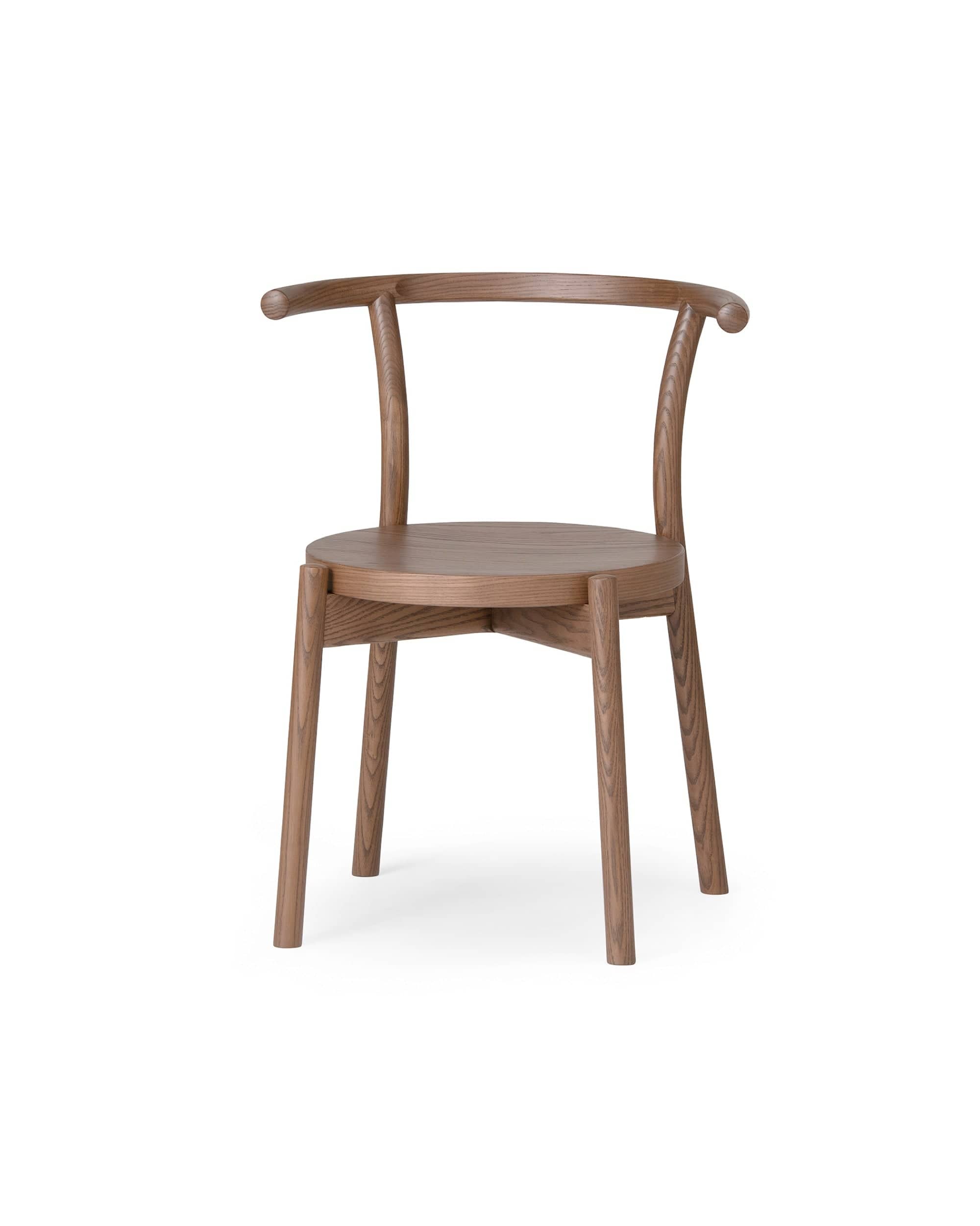 KOTAN Chair (Wooden Seat), Japanese Ash Medium Brown