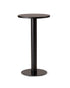 KOTAN Round Bar Height Table Japanese Ash Black