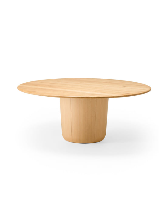 ONE Round Table Japanese Oak Natural