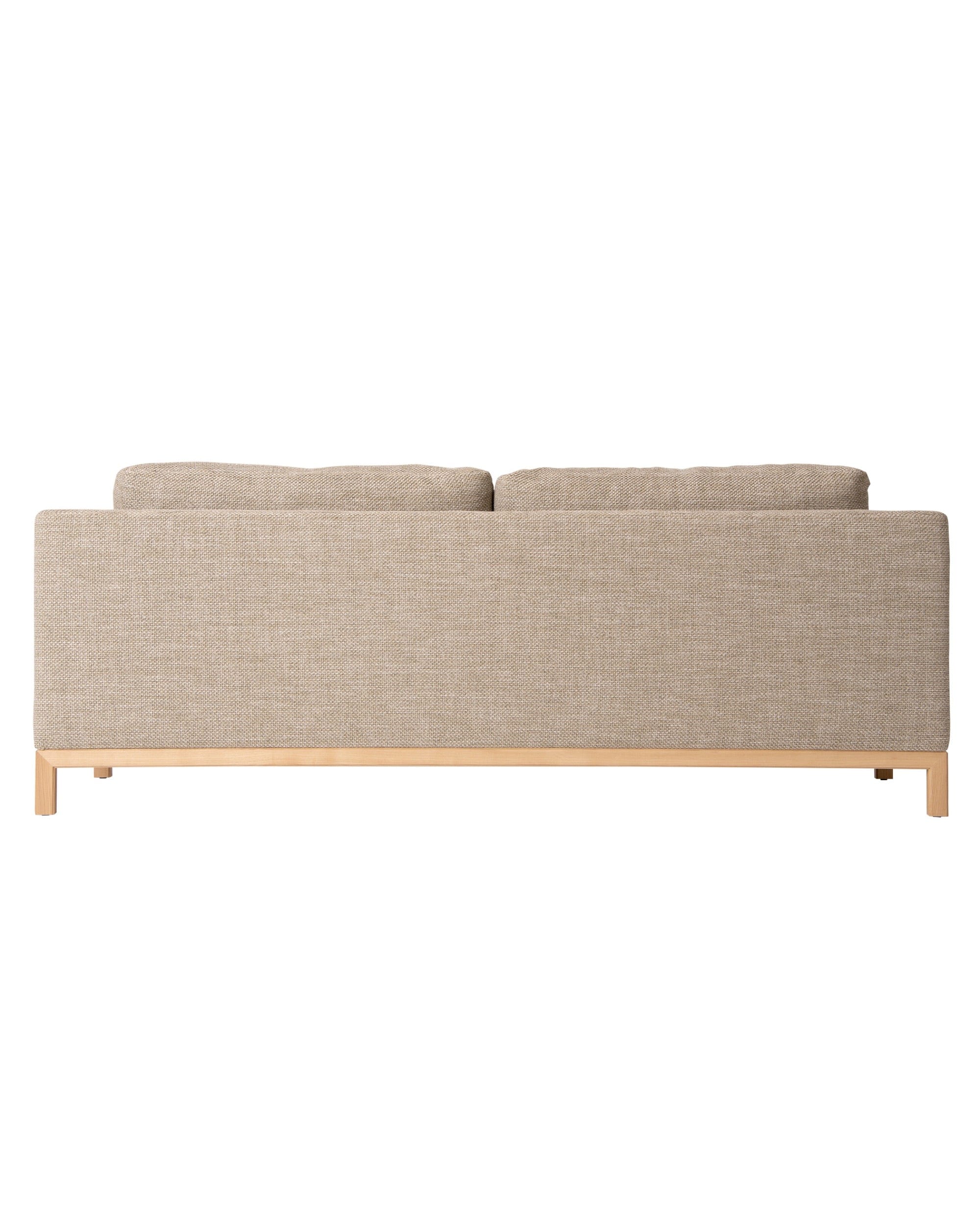 QUODO Sofa 83&quot; Japanese Ash Natural